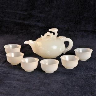 廠家直供玉石酒具與茶具 家居用品與高檔禮品的完美融合